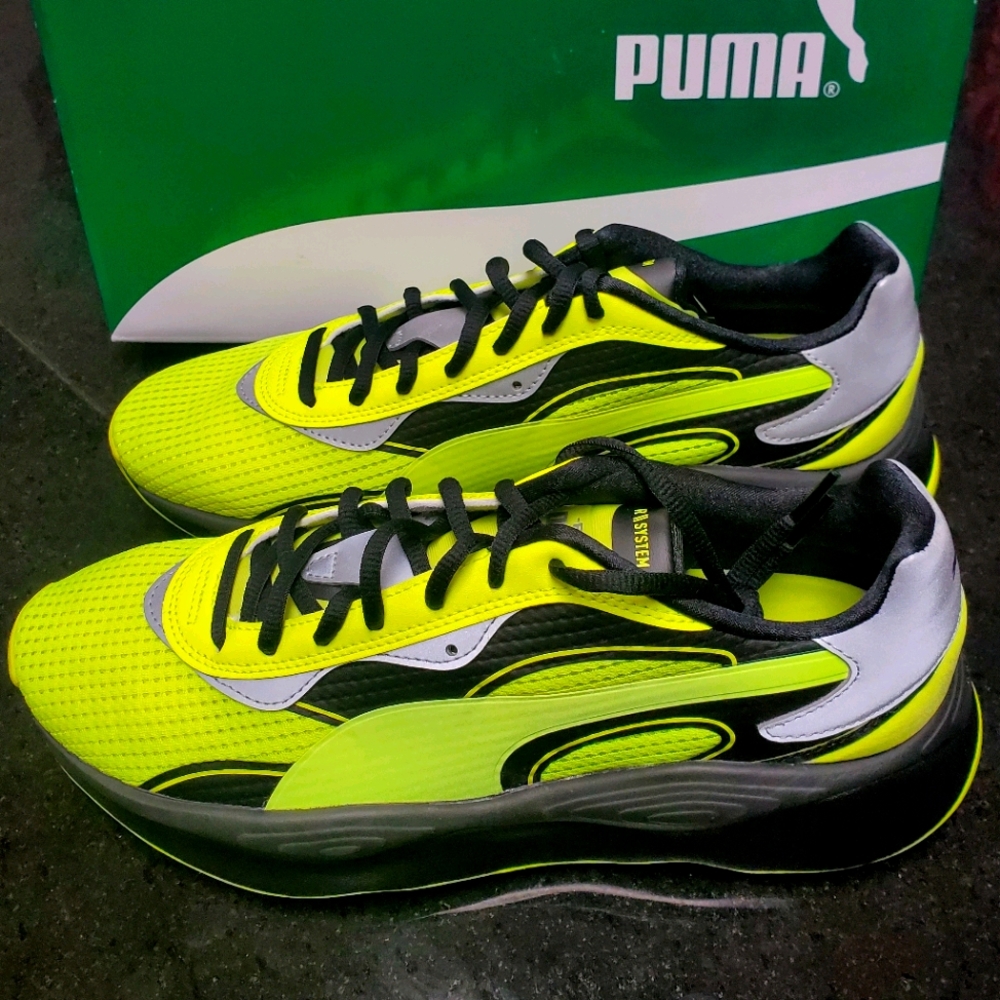 Puma Mens RS Pure Risk Alert Sneakers